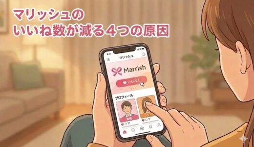 マリッシュのいいね数が減る4つの原因！「0」になる仕組みと間違えた時の対処法（取り消し不可）