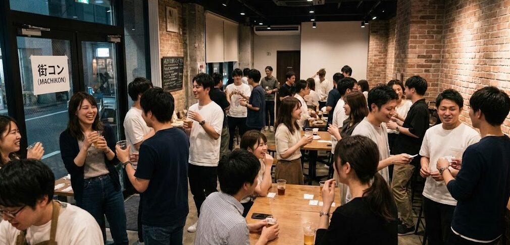街コンの風景写真