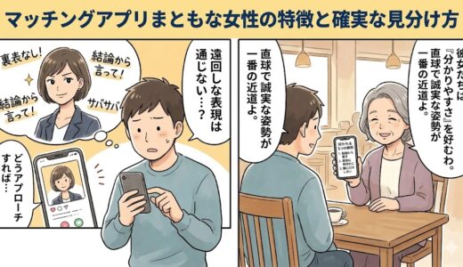 マッチングアプリまともな女性の特徴と確実な見分け方