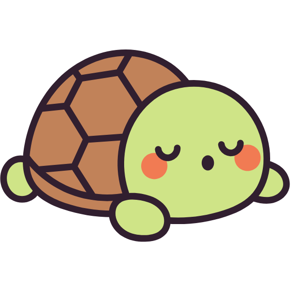 カメのイラスト