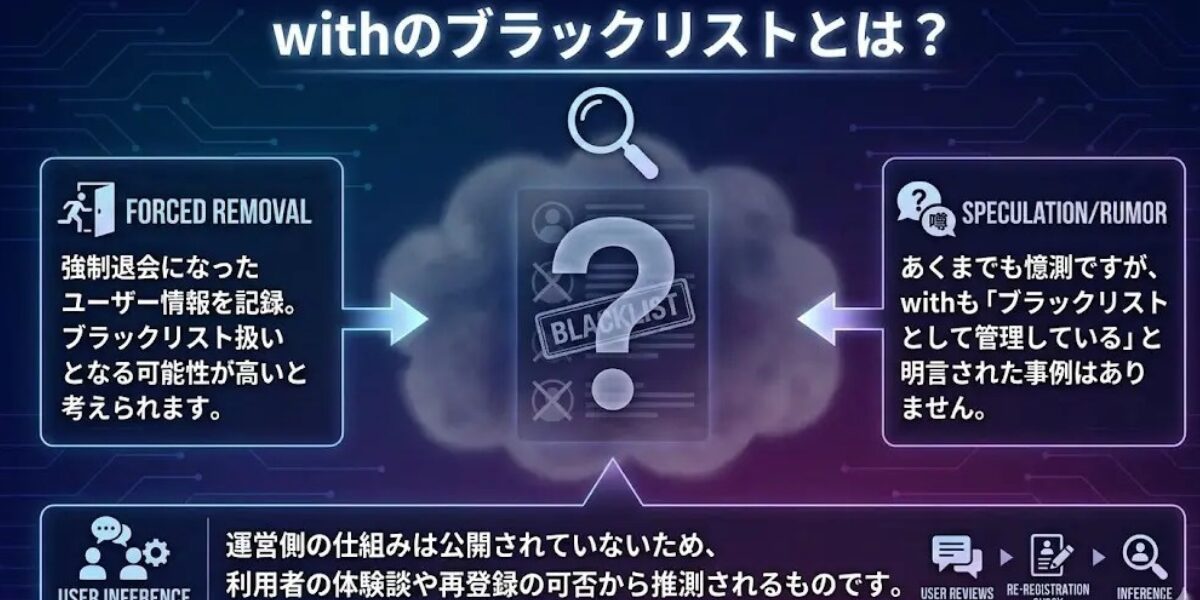 withのブラックリストの図解