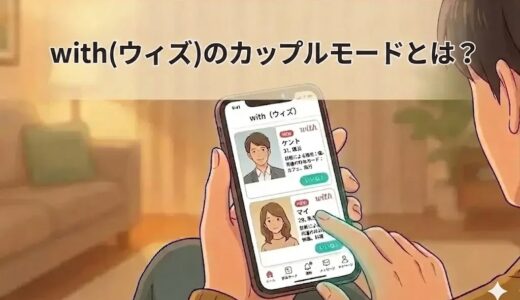 with(ウィズ)のカップルモードとは？交際後も「退会しない」不安を解消する新機能